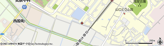 三重県名張市美旗町中３番11周辺の地図