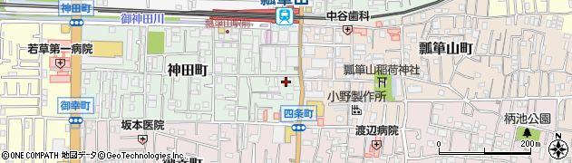 清水寿司店周辺の地図