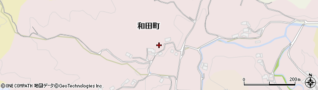 奈良県奈良市和田町周辺の地図