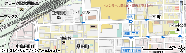 中国地方整備局　岡山営繕事務所周辺の地図