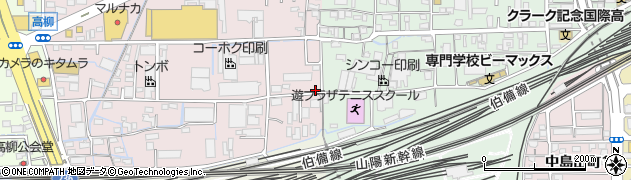 高柳東町駐車場周辺の地図