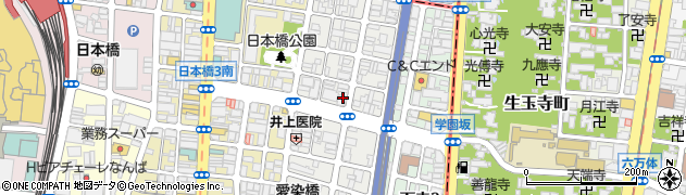 大阪府大阪市浪速区日本橋東1丁目11-4周辺の地図