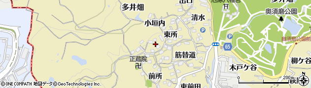 兵庫県神戸市須磨区多井畑東所35周辺の地図