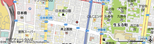 大阪府大阪市浪速区日本橋東1丁目11-2周辺の地図