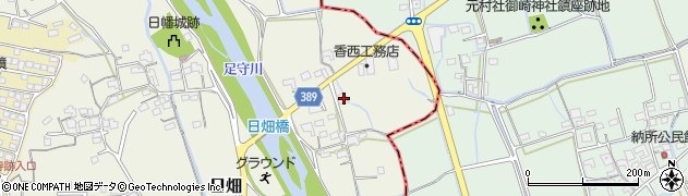 岡山県倉敷市日畑1035周辺の地図