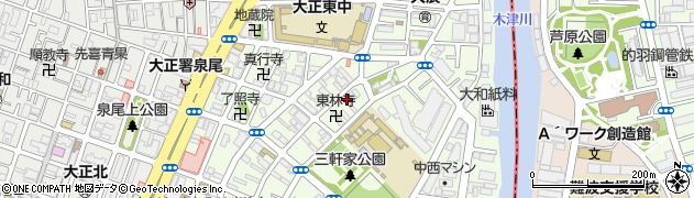 井上海苔店周辺の地図