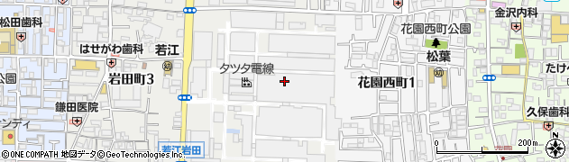 タツタ電線株式会社本社・大阪地区　品質保証部、設備技術部周辺の地図