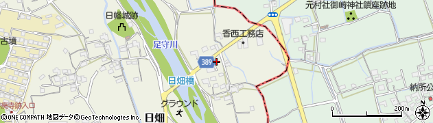 岡山県倉敷市日畑1038周辺の地図