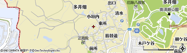兵庫県神戸市須磨区多井畑東所27周辺の地図