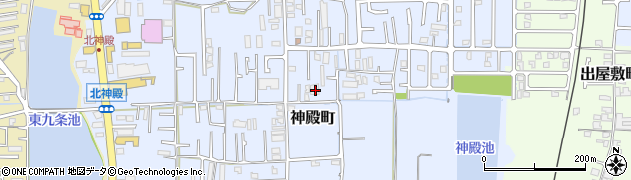 奈良県奈良市神殿町144周辺の地図