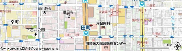 中国精油株式会社　本社周辺の地図