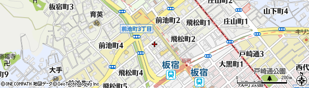 餃子弁慶周辺の地図