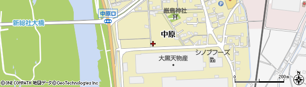 岡山県総社市中原328周辺の地図