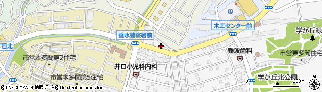 朝日新聞サービスアンカー新多聞周辺の地図