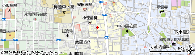 大阪府東大阪市小阪本町1丁目10周辺の地図