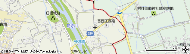 岡山県倉敷市日畑1040周辺の地図