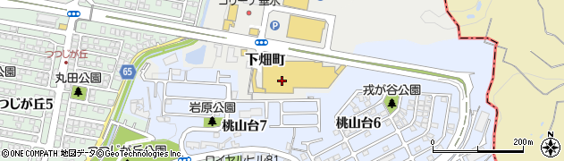 兵庫県神戸市垂水区下畑町（岩原）周辺の地図