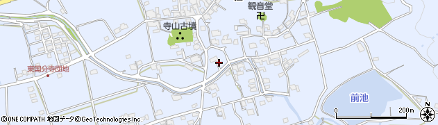 岡山県総社市宿587周辺の地図