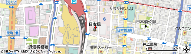 ニッポンレンタカー南海なんば駅南口営業所周辺の地図