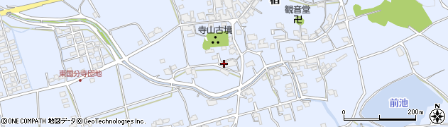 岡山県総社市宿581周辺の地図