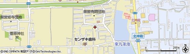 奈良県奈良市売間町周辺の地図
