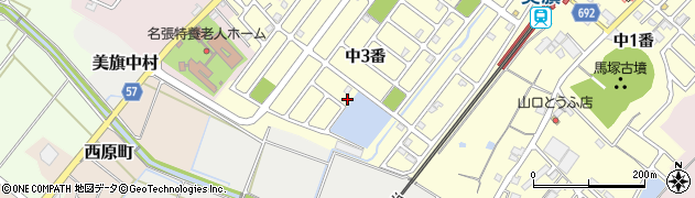 三重県名張市美旗町中３番137周辺の地図