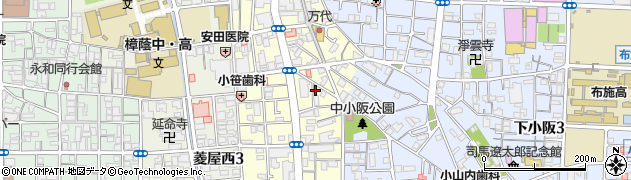 大阪府東大阪市小阪本町1丁目11周辺の地図