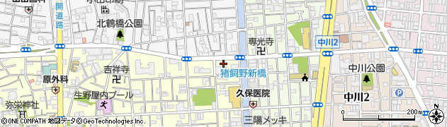 大阪電気機工株式会社周辺の地図