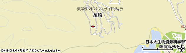 静岡県下田市須崎1336周辺の地図