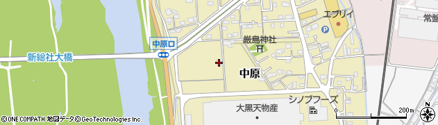 岡山県総社市中原284周辺の地図