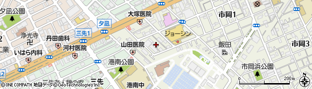 松島塗装店周辺の地図