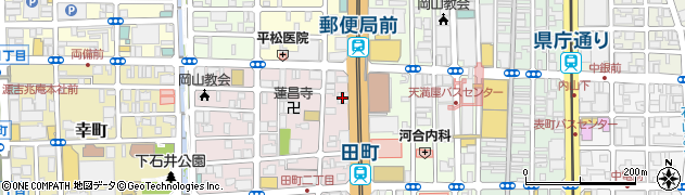 ごうぎんリース株式会社　岡山支店周辺の地図