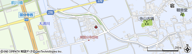 岡山県総社市宿1280周辺の地図