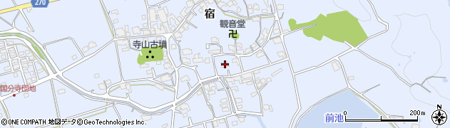岡山県総社市宿1045周辺の地図