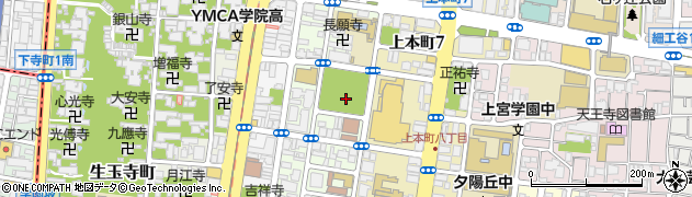 上汐公園周辺の地図