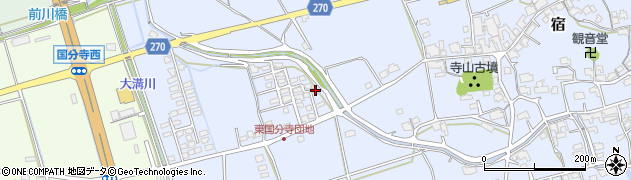 岡山県総社市宿1280-5周辺の地図