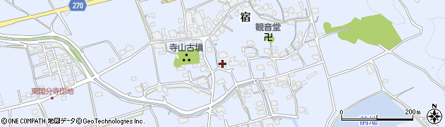 岡山県総社市宿717周辺の地図