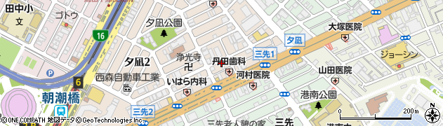 中村整骨院・鍼灸院周辺の地図