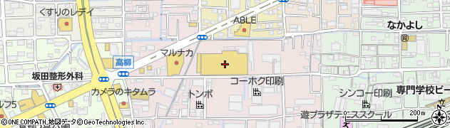 コーナンＰＲＯ高柳店周辺の地図