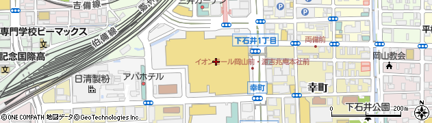 ドコモショップ　イオンモール岡山店周辺の地図
