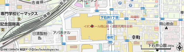 ハンズ岡山店周辺の地図