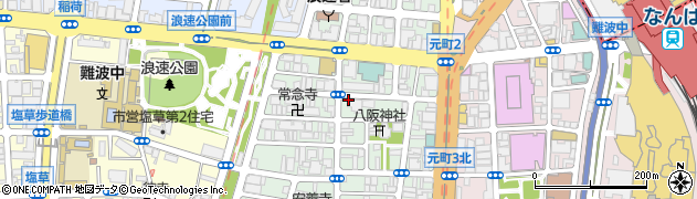 ホテルＷＢＦなんば元町周辺の地図