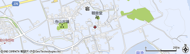 岡山県総社市宿1046周辺の地図