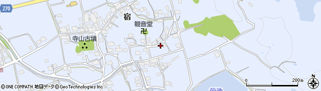 岡山県総社市宿1036周辺の地図