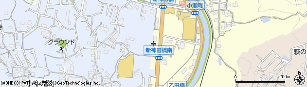 中谷石油株式会社　小瀬中央Ｓ・Ｓ周辺の地図