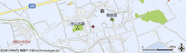 岡山県総社市宿714周辺の地図