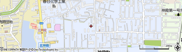 奈良県奈良市神殿町345周辺の地図