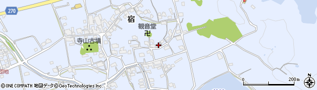 岡山県総社市宿739周辺の地図
