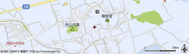 岡山県総社市宿723周辺の地図