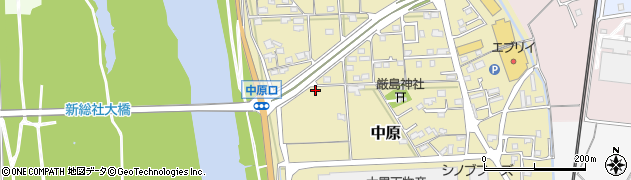 岡山県総社市中原298周辺の地図